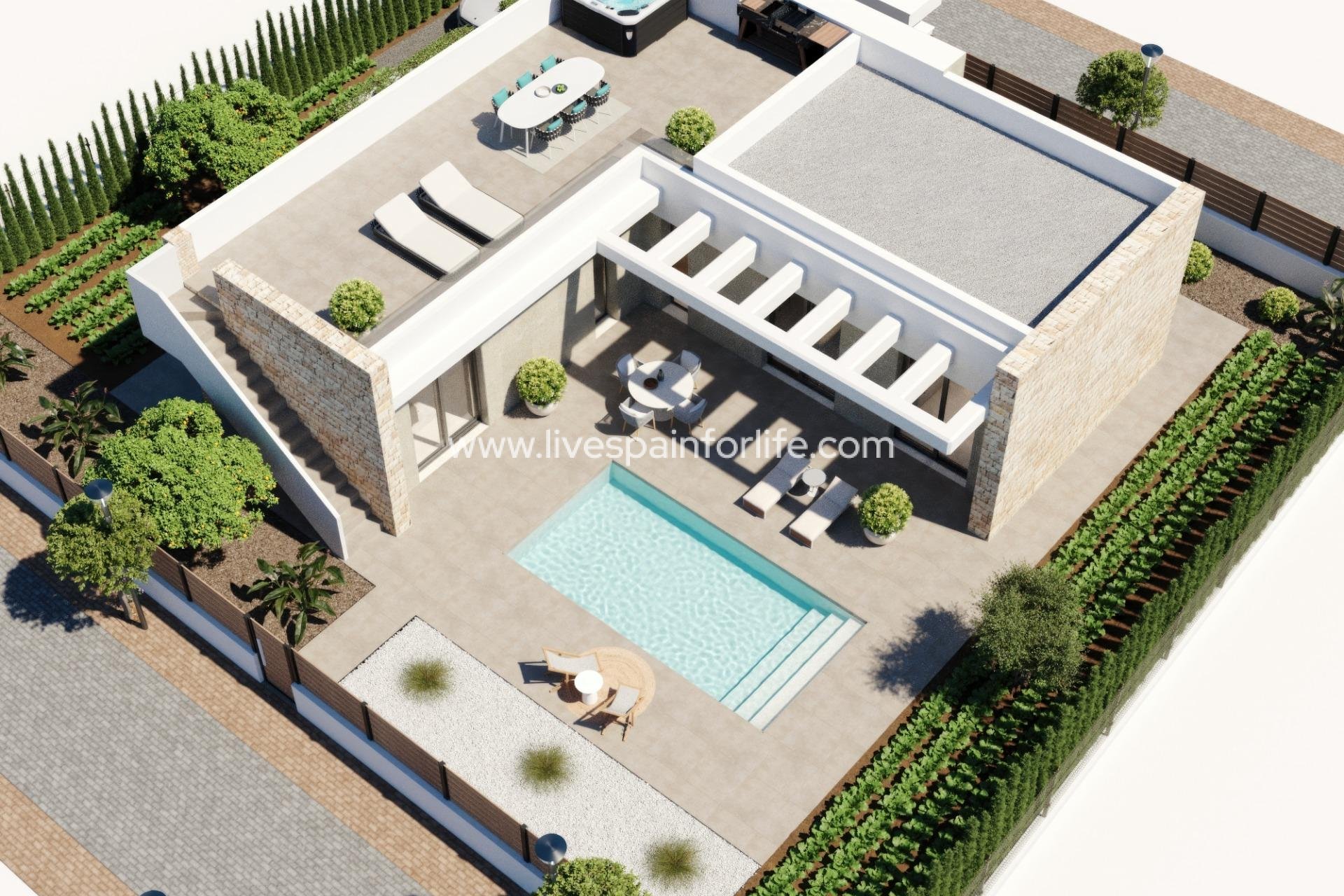 New build - Villa (detached) -
Fuente Álamo - Hacienda del Alamo