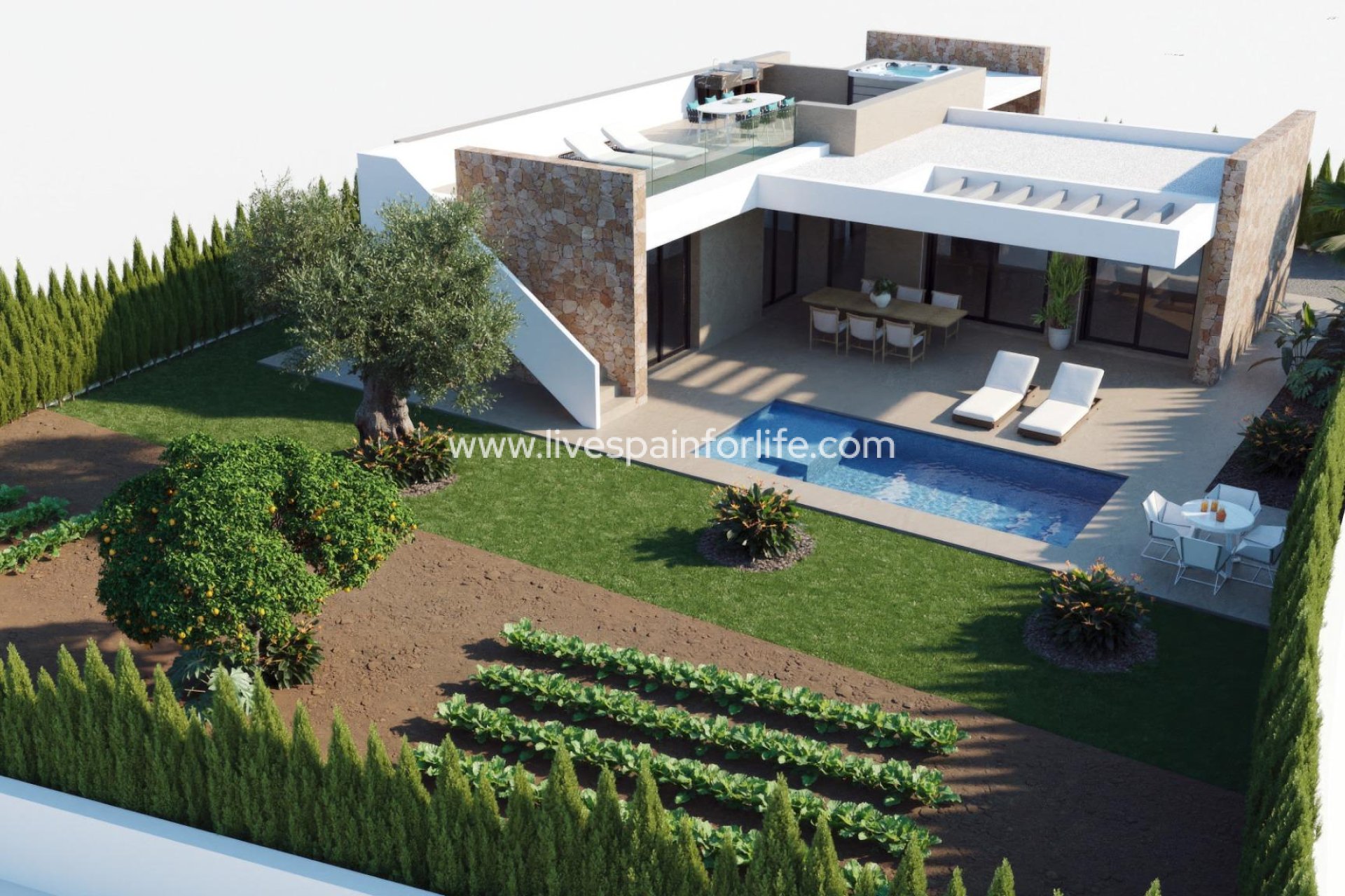 New build - Villa (detached) -
Fuente Álamo - Hacienda del Alamo