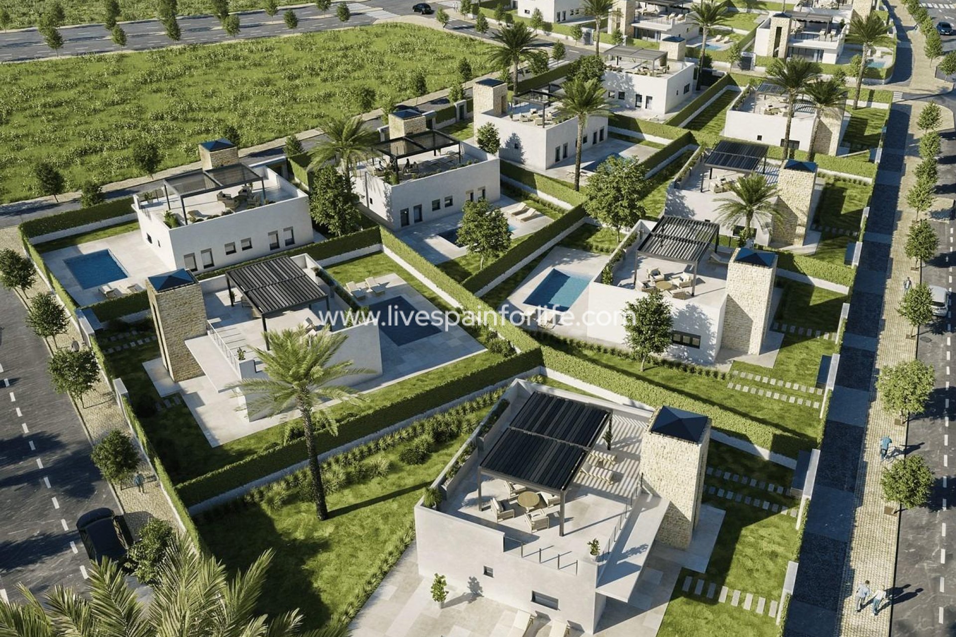 New build - Villa (detached) -
Lorca - Jardines de Almenara