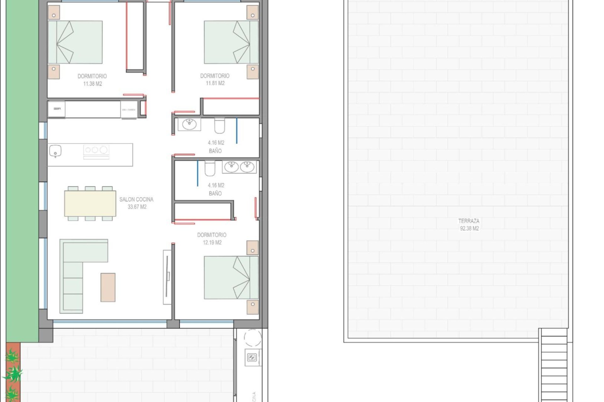 New build - Villa (detached) -
Los Alcázares - Serena Golf