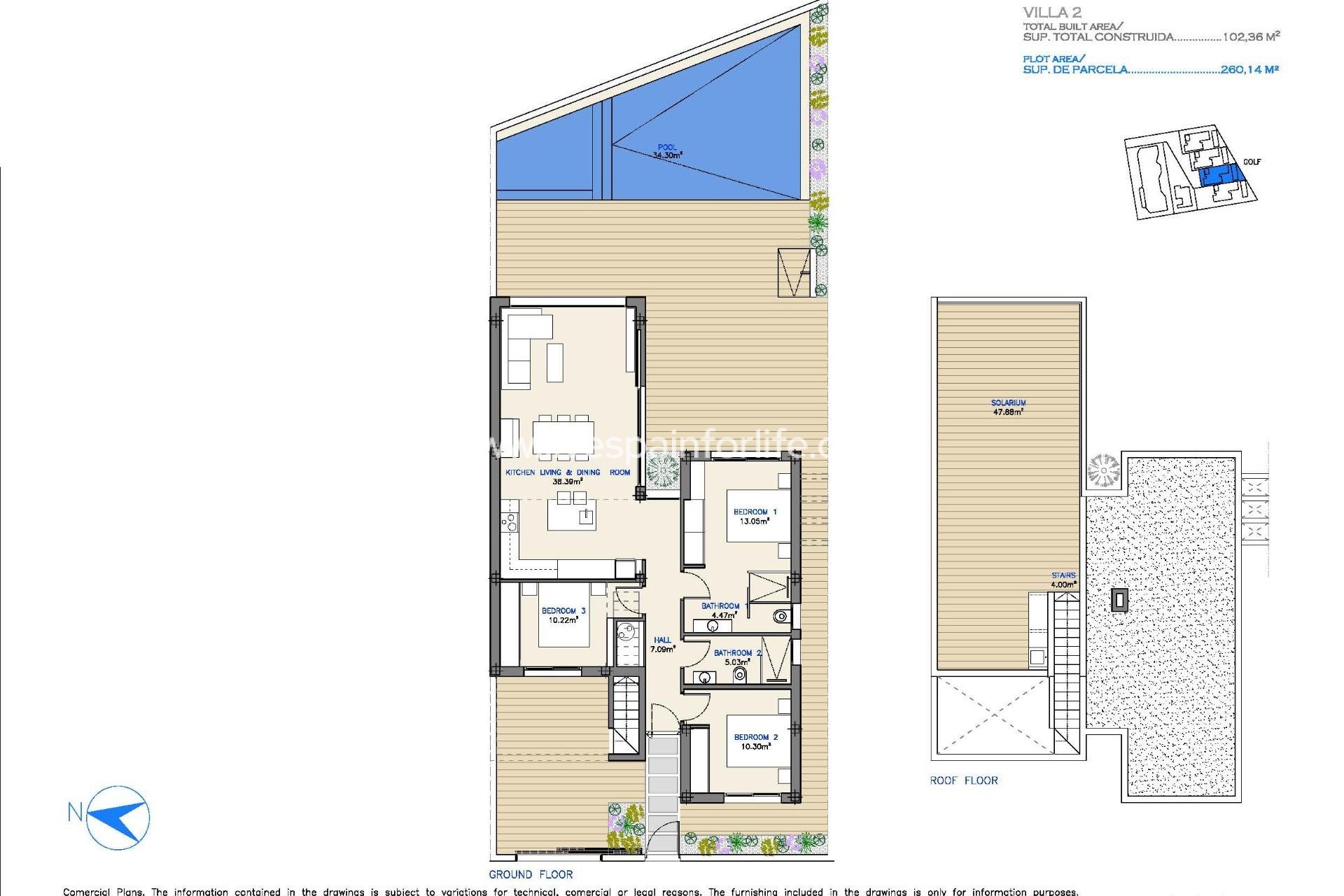 New build - Villa (detached) -
Los Alcázares - Serena Golf