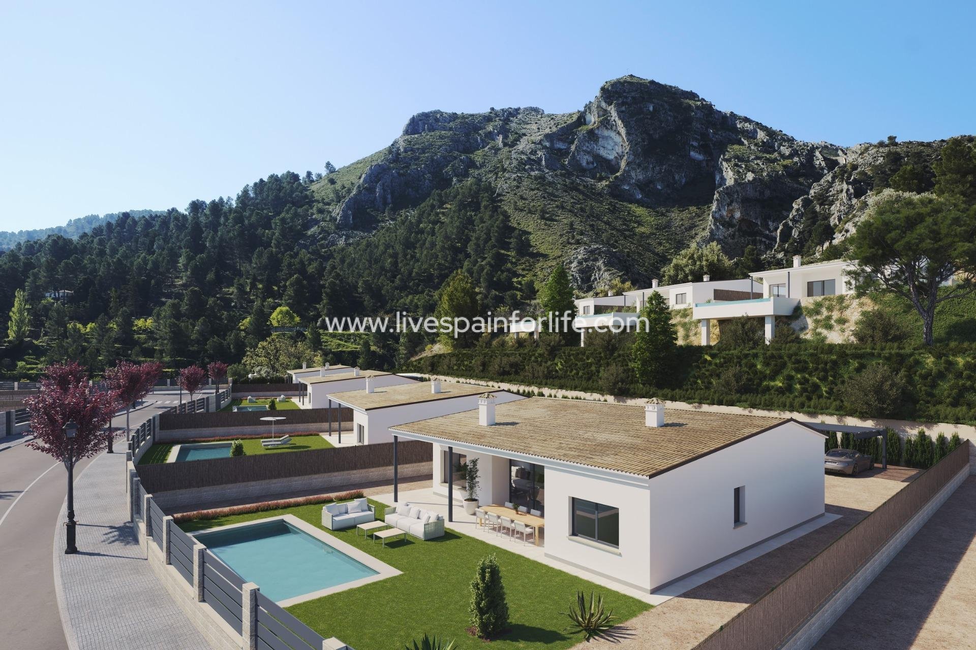 New build - Villa (detached) -
Penàguila - El Olivar