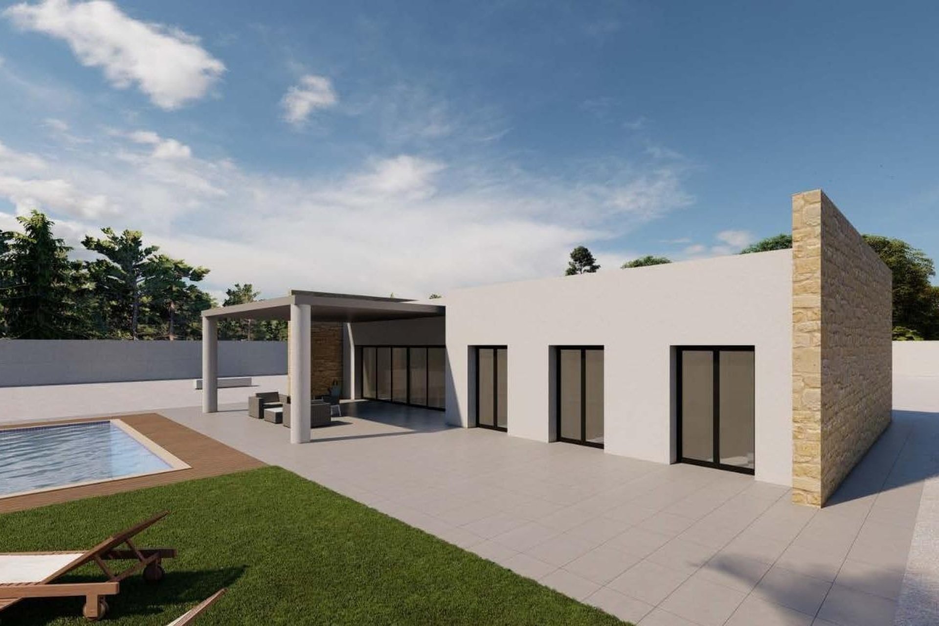 New build - Villa (detached) -
Pinoso - Campo