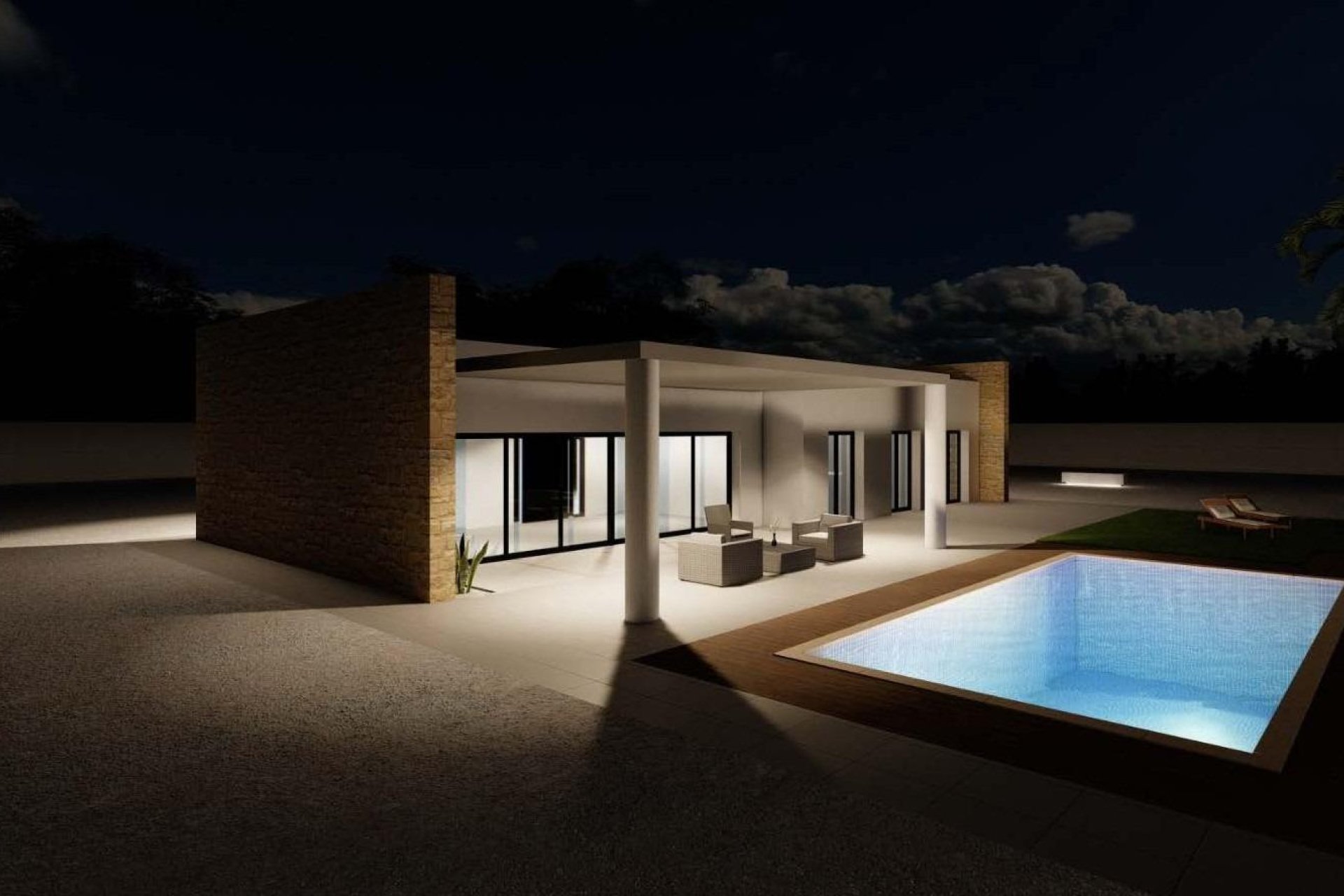 New build - Villa (detached) -
Pinoso - Campo