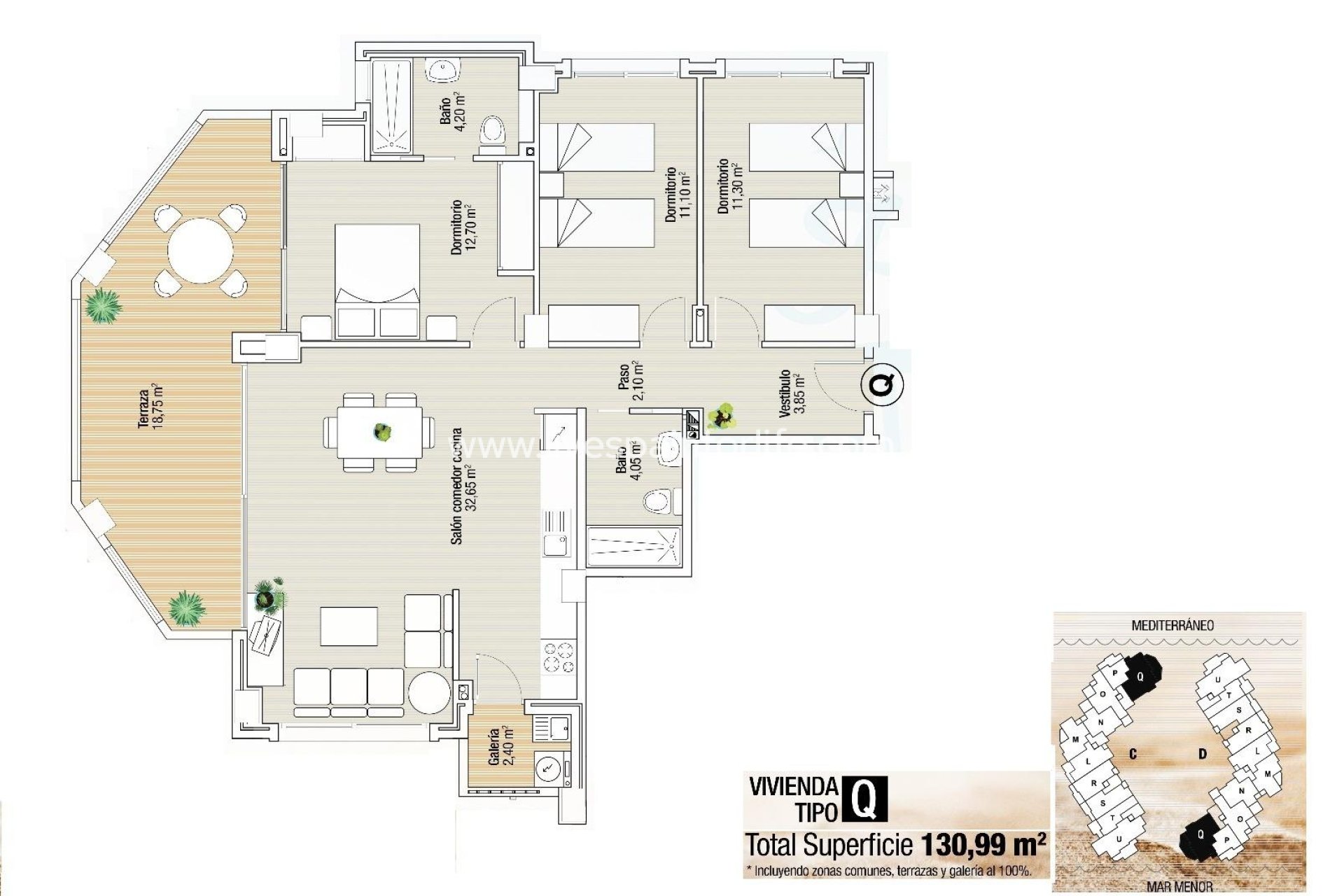 Nieuwbouw - Apartments -
La Manga del Mar Menor - La Manga