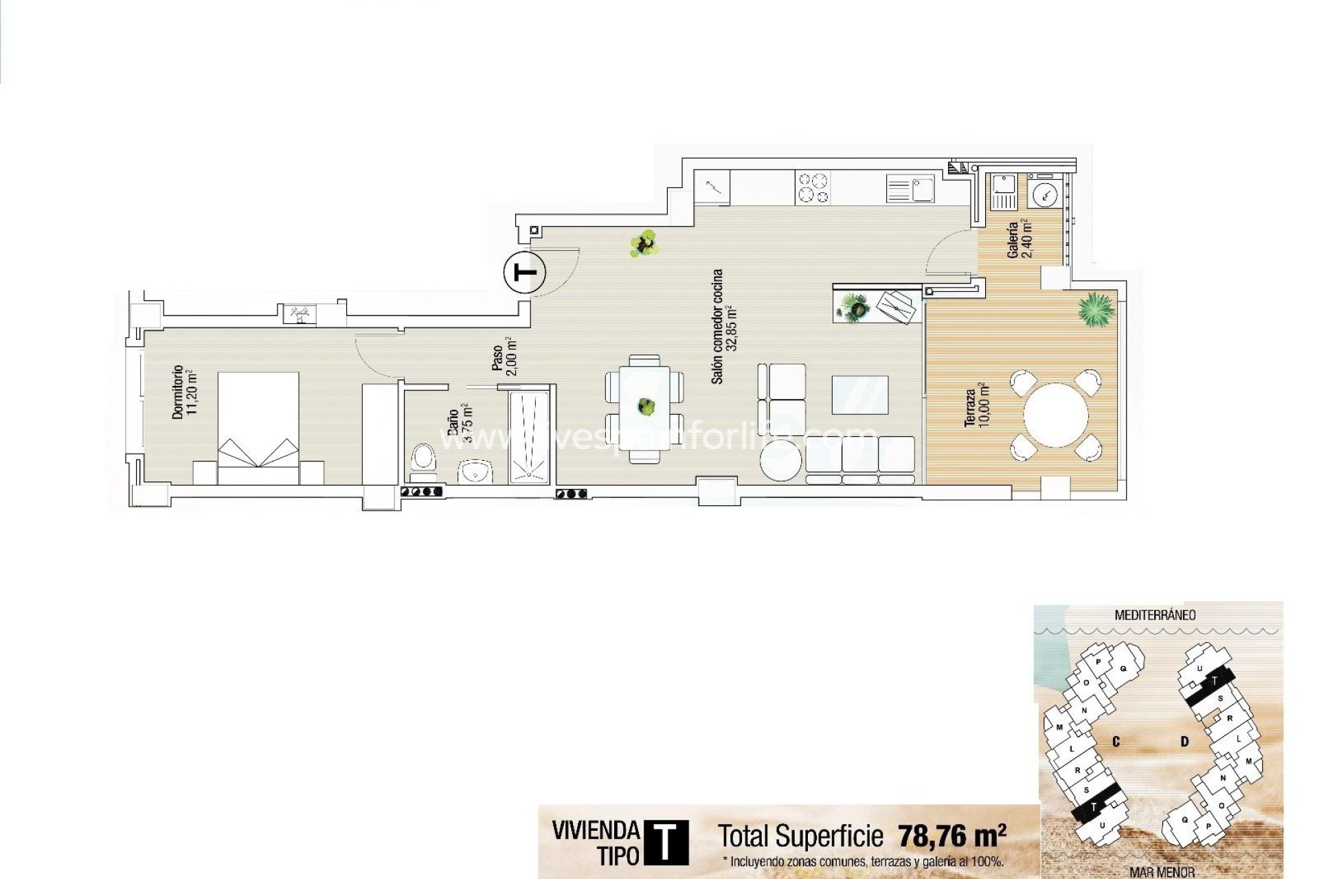 Nieuwbouw - Apartments -
La Manga del Mar Menor - La Manga