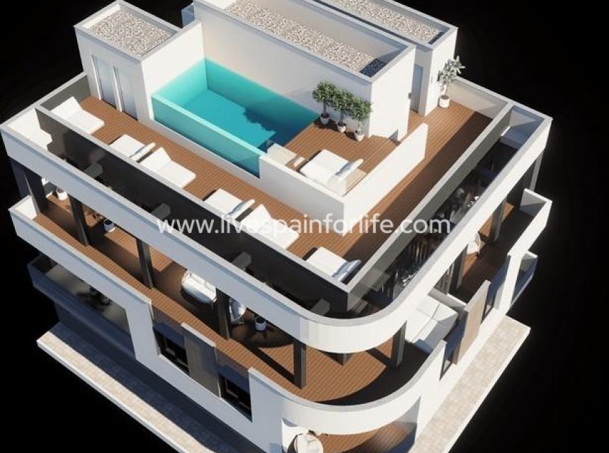 Nieuwbouw - Apartments -
Torrevieja - Centro