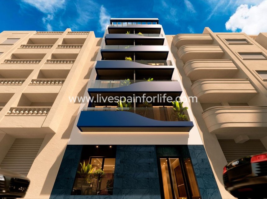 Nieuwbouw - Apartments -
Torrevieja - Playa del Acequión