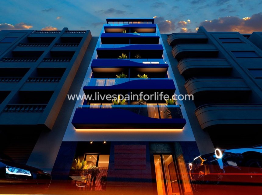 Nieuwbouw - Apartments -
Torrevieja - Playa del Acequión