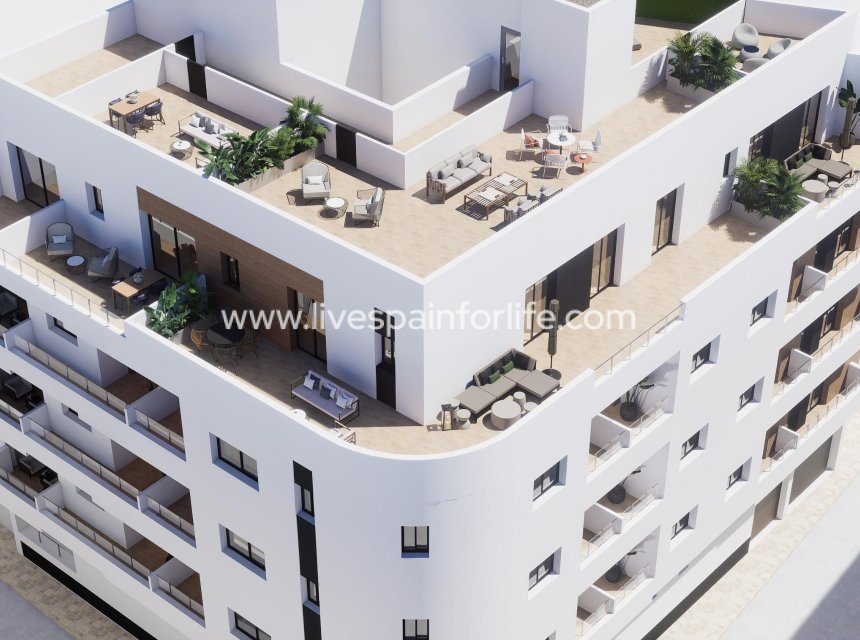 Nieuwbouw - Apartments -
Torrevieja - pueblo
