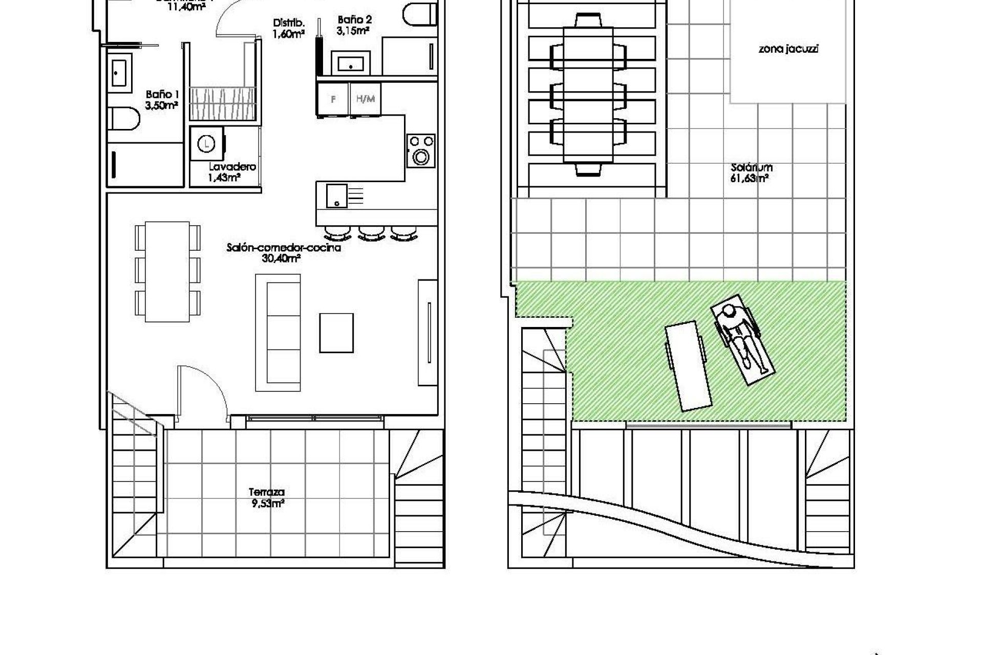Nieuwbouw - Bungalow -
Pilar de la Horadada - Parque Ramon eugenio Escudero