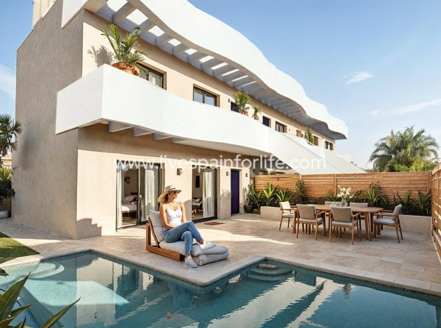 Nieuwbouw - Bungalow -
Pilar de la Horadada - parques de Andromeda