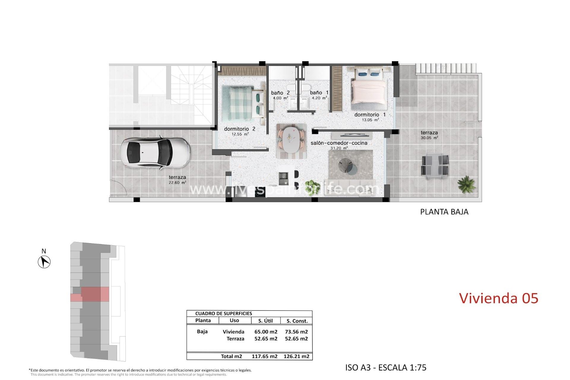 Nieuwbouw - Bungalow -
Pilar de la Horadada - Pueblo