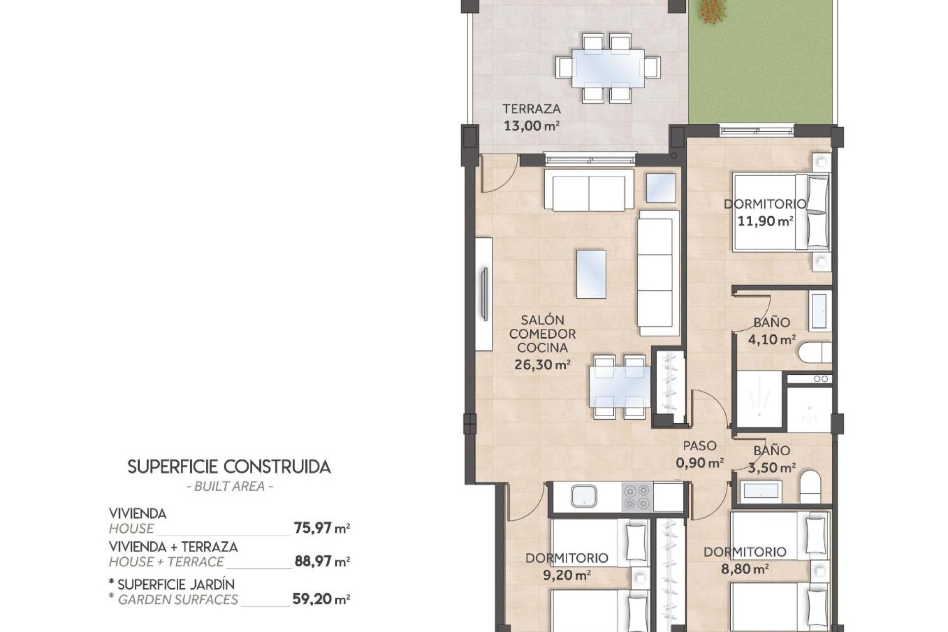 Nieuwbouw - Bungalow -
San Miguel De Salinas - La Cañada