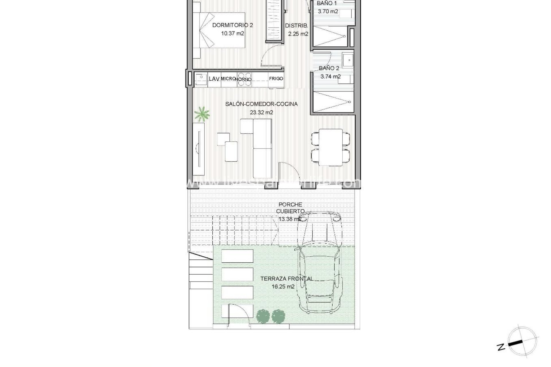 Nieuwbouw - Bungalow -
San Pedro del Pinatar - El Salero