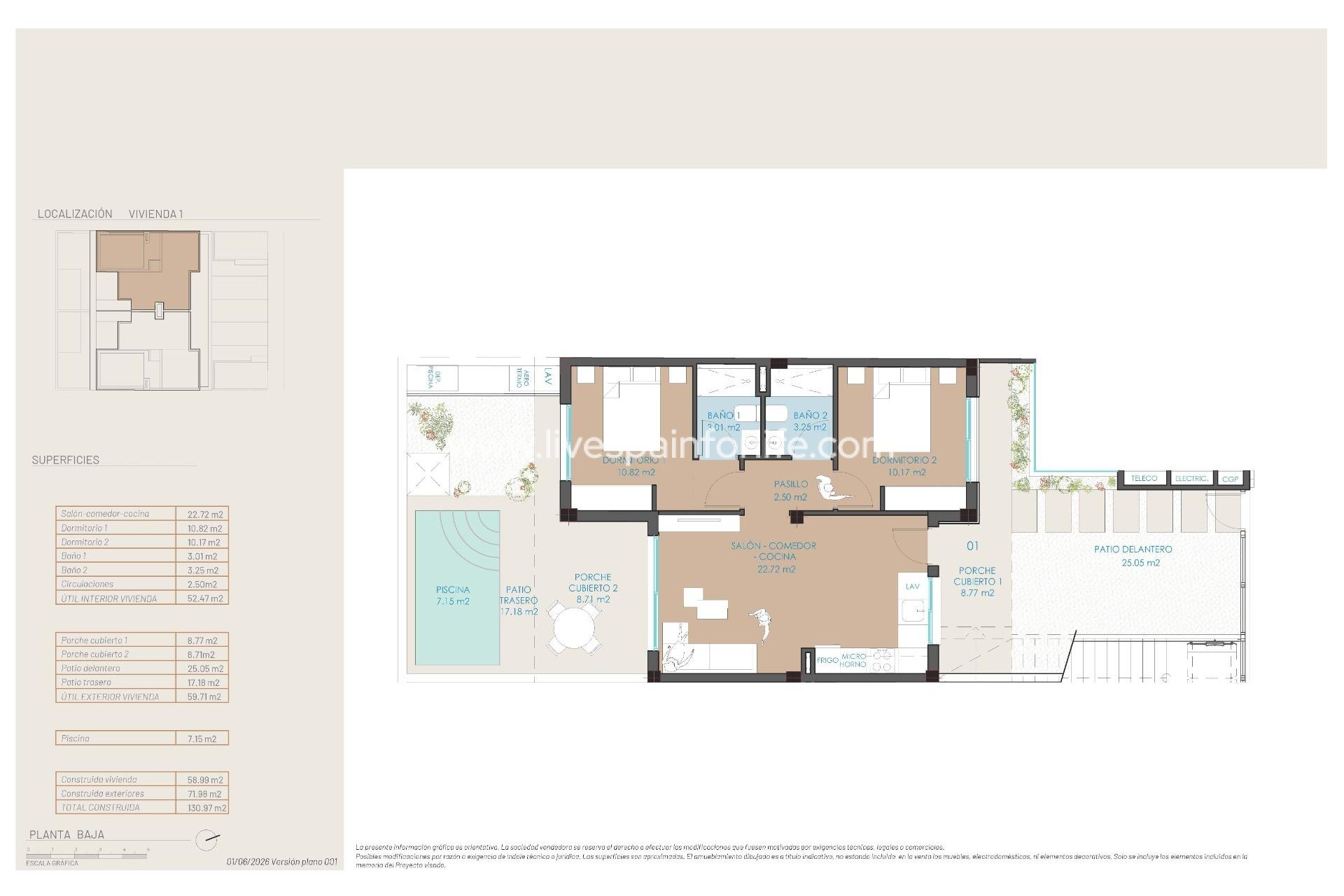 Nieuwbouw - Bungalow -
San Pedro del Pinatar - Molino de Chirrete