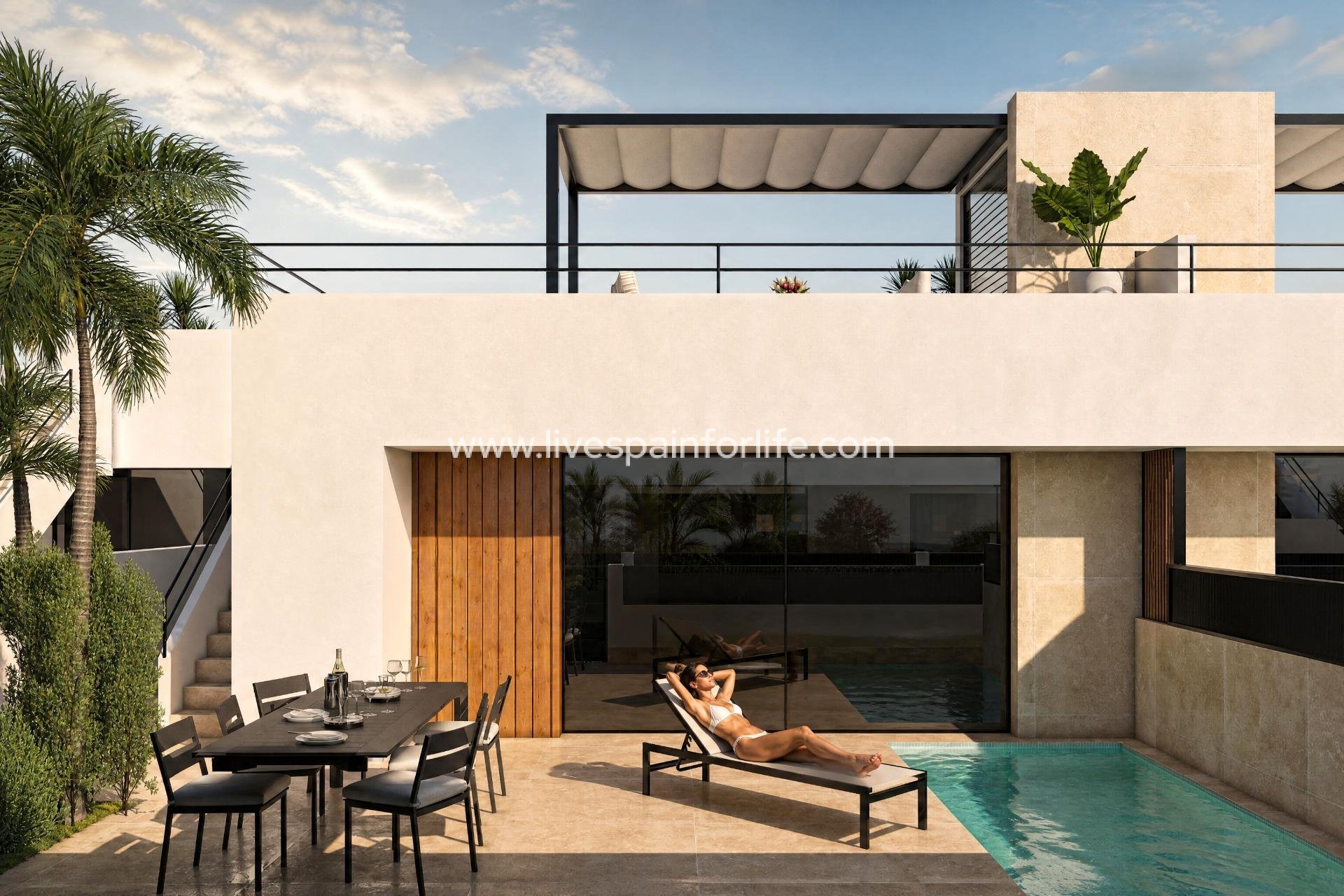 Nieuwbouw - Rijwoning -
Alhama De Murcia - Condado De Alhama