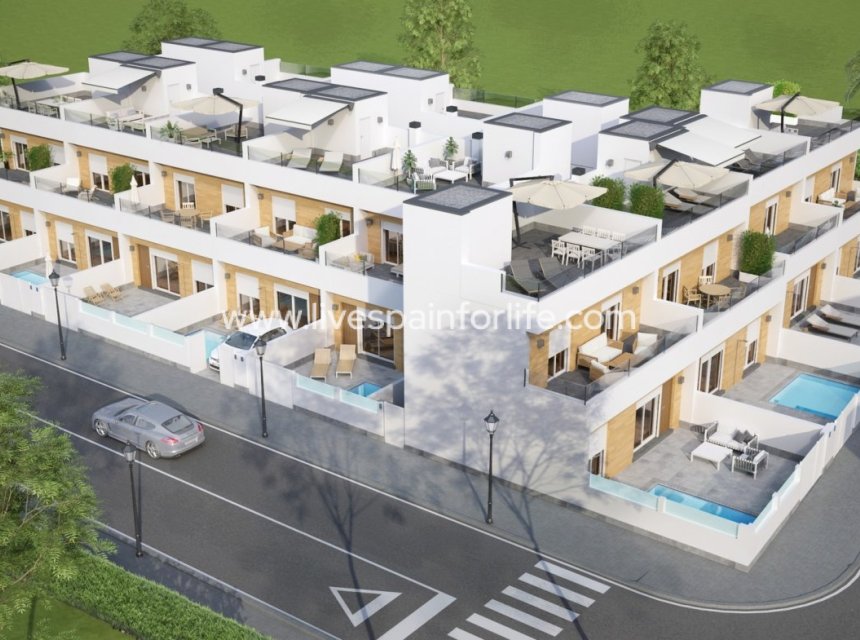 Nieuwbouw - Rijwoning -
Avileses