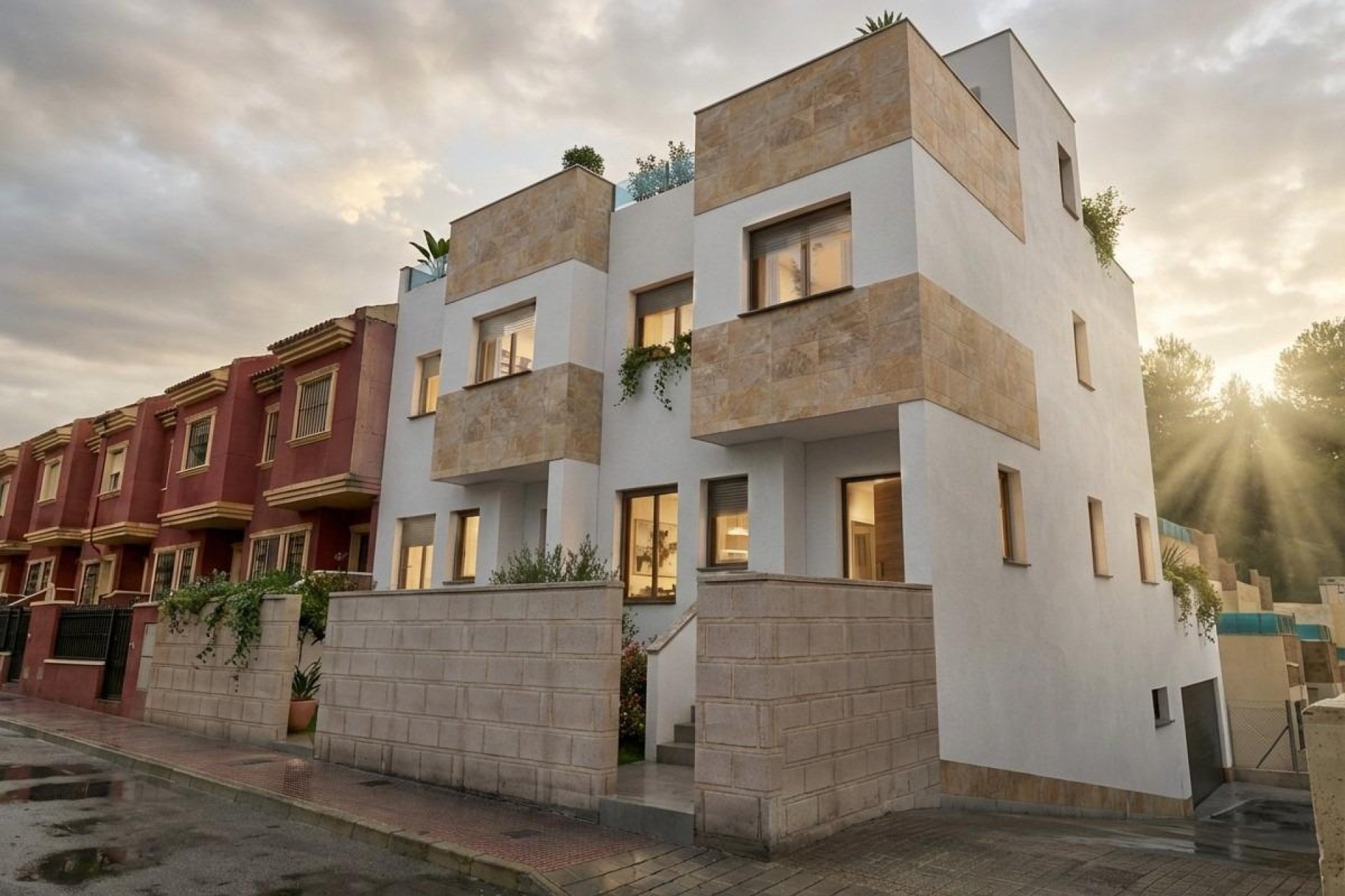 Nieuwbouw - Rijwoning -
Bigastro - Pueblo