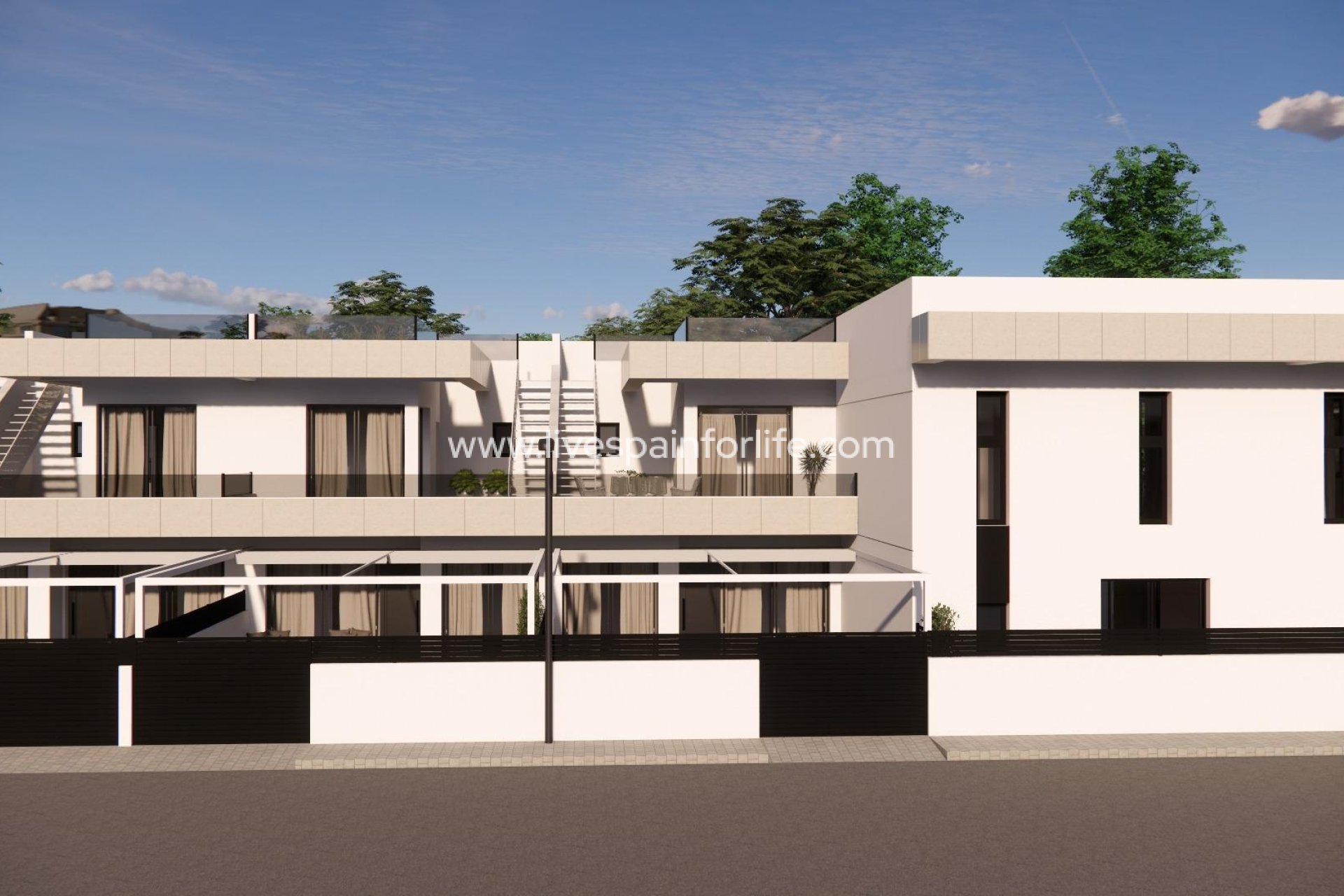 Nieuwbouw - Rijwoning -
Rojales - Pueblo