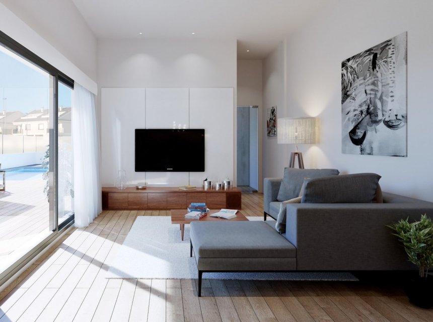 Nieuwbouw - Rijwoning -
San Javier - Parque del doce