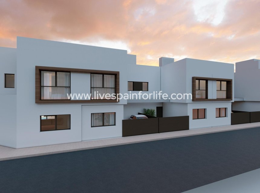 Nieuwbouw - Rijwoning -
San Javier - Pueblo
