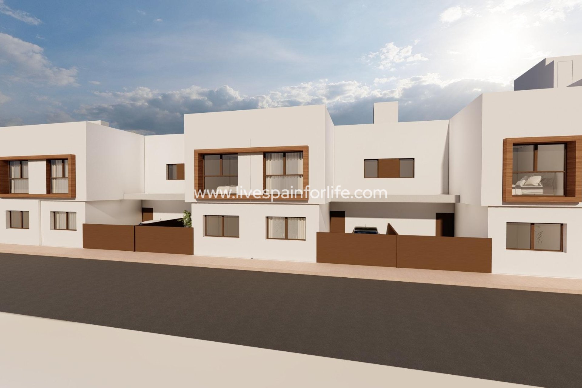 Nieuwbouw - Rijwoning -
San Javier - Pueblo