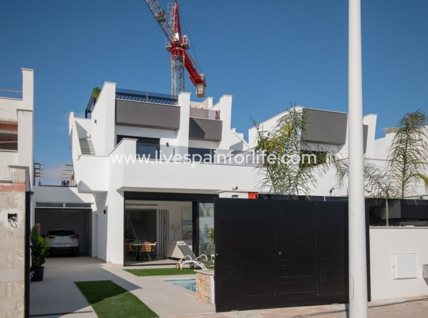 Nieuwbouw - Rijwoning -
San Javier - Santiago de la Ribera