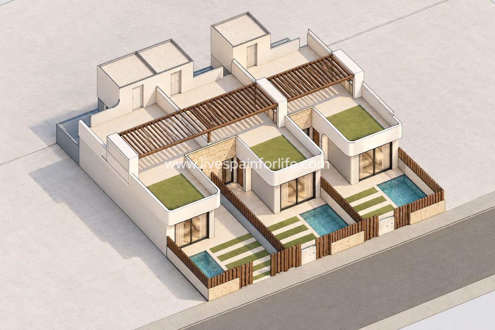 Nieuwbouw - Rijwoning -
San Pedro del Pinatar - Pueblo