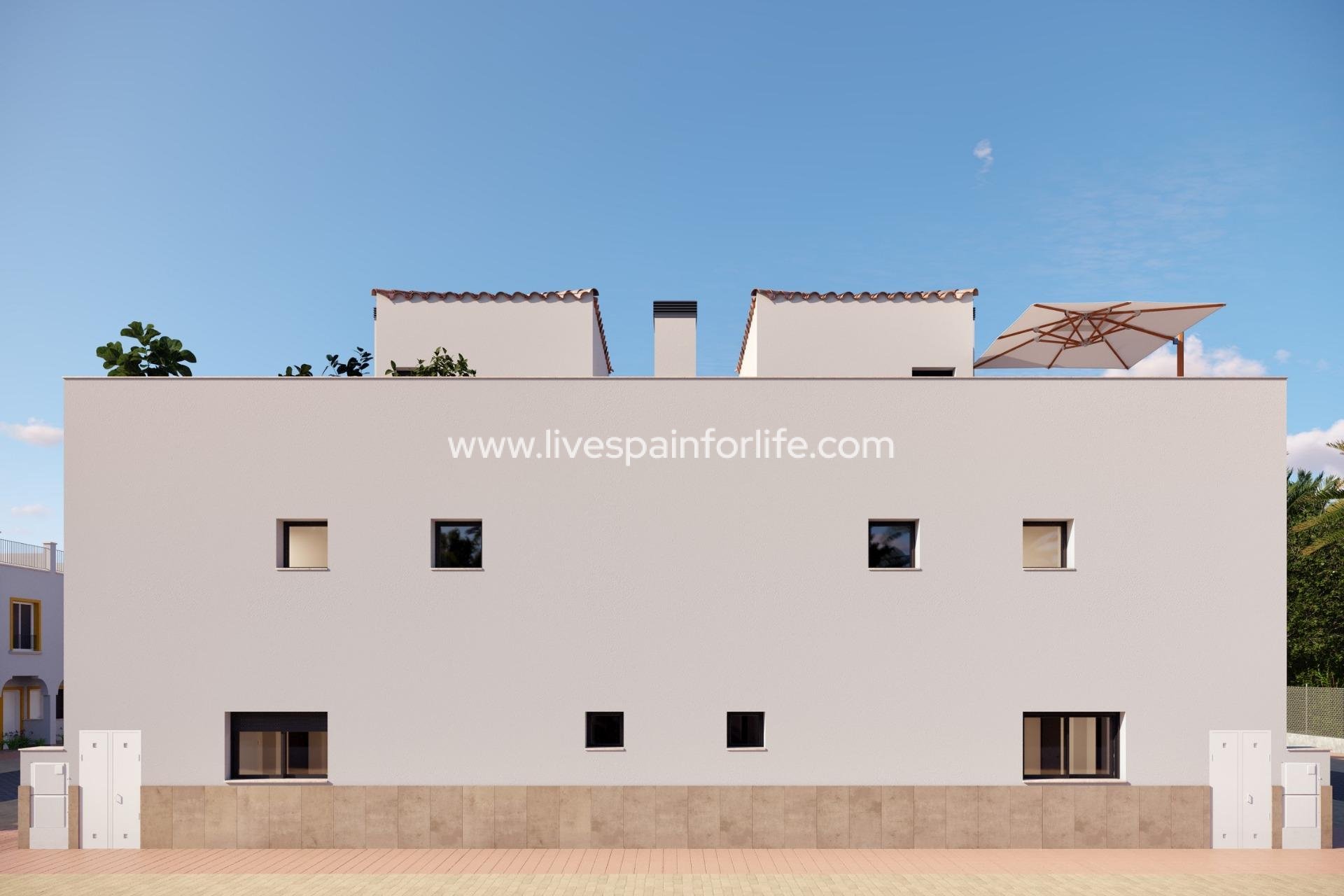 Nieuwbouw - Rijwoning -
Torre Pacheco - Santa Rosalia pueblo