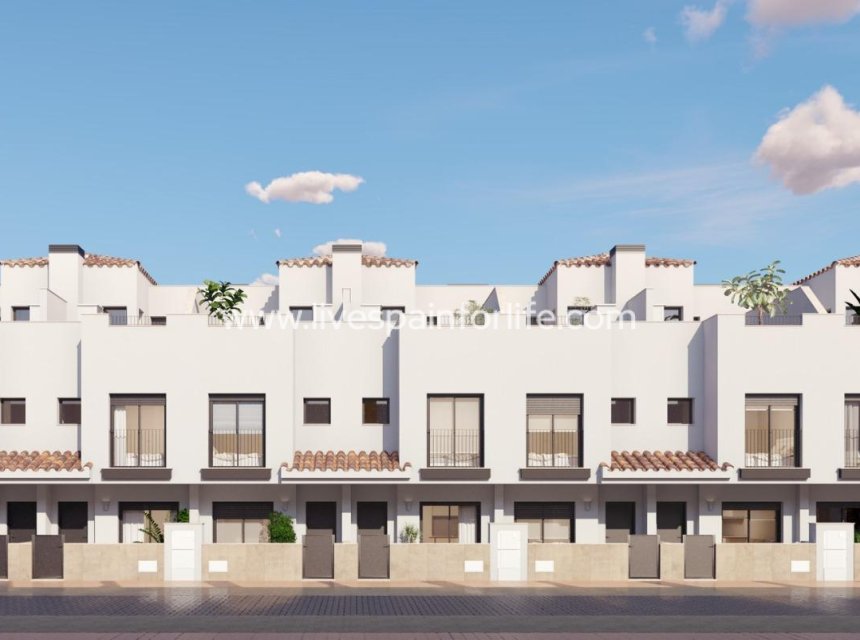 Nieuwbouw - Rijwoning -
Torre Pacheco - Santa Rosalia pueblo