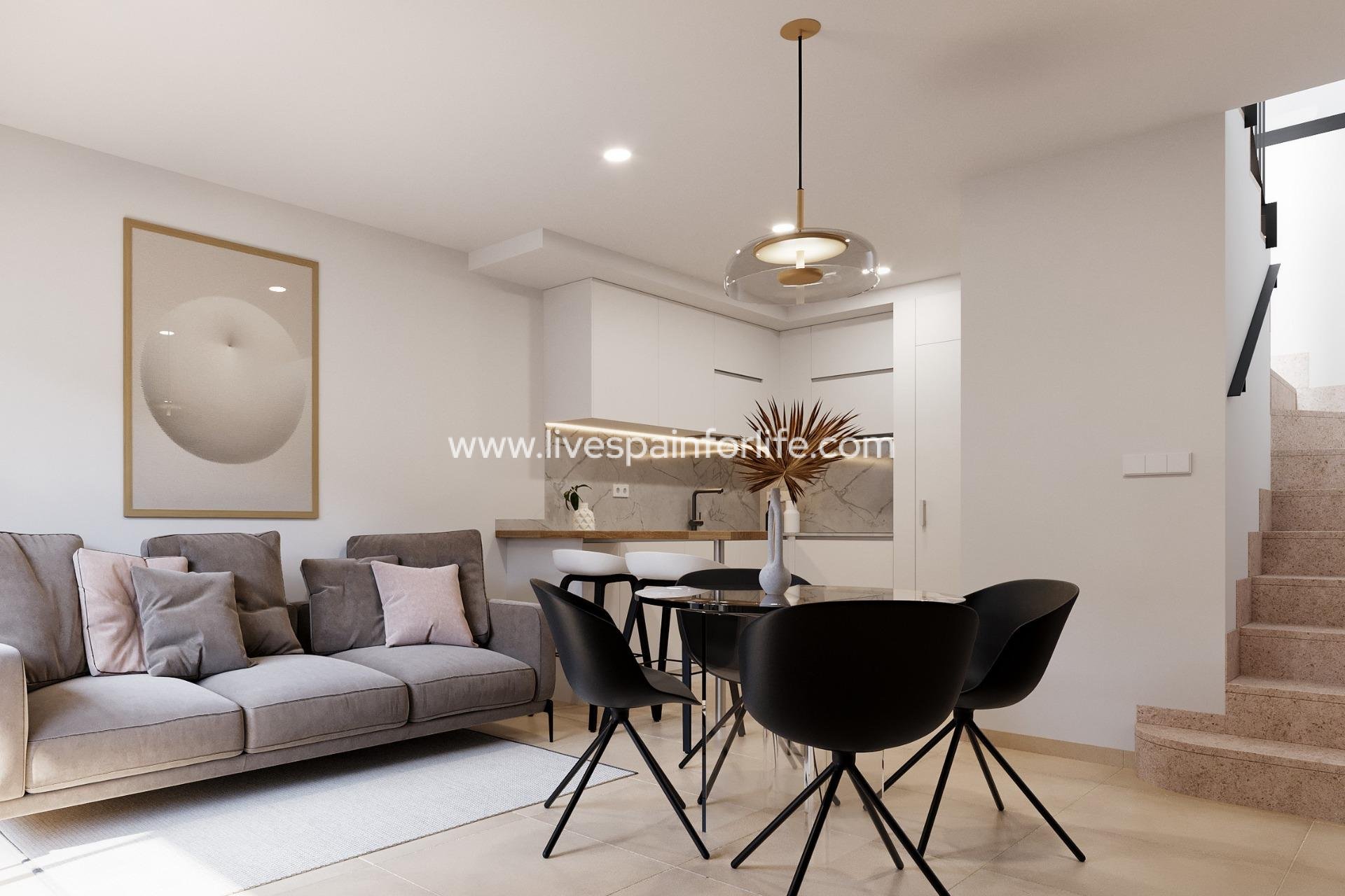 Nieuwbouw - Rijwoning -
Torre Pacheco - Santa Rosalía