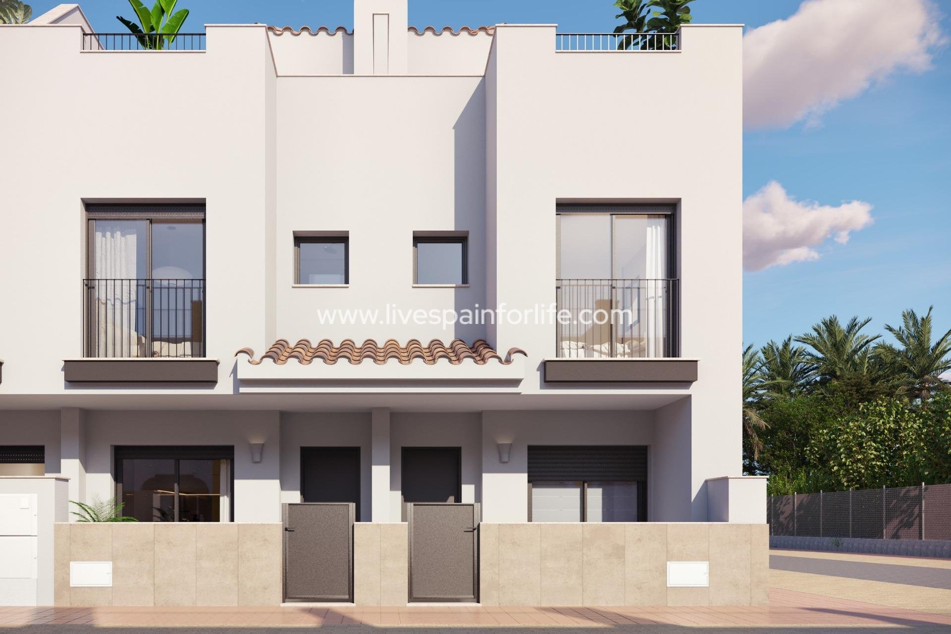 Nieuwbouw - Rijwoning -
Torre Pacheco - Santa Rosalía