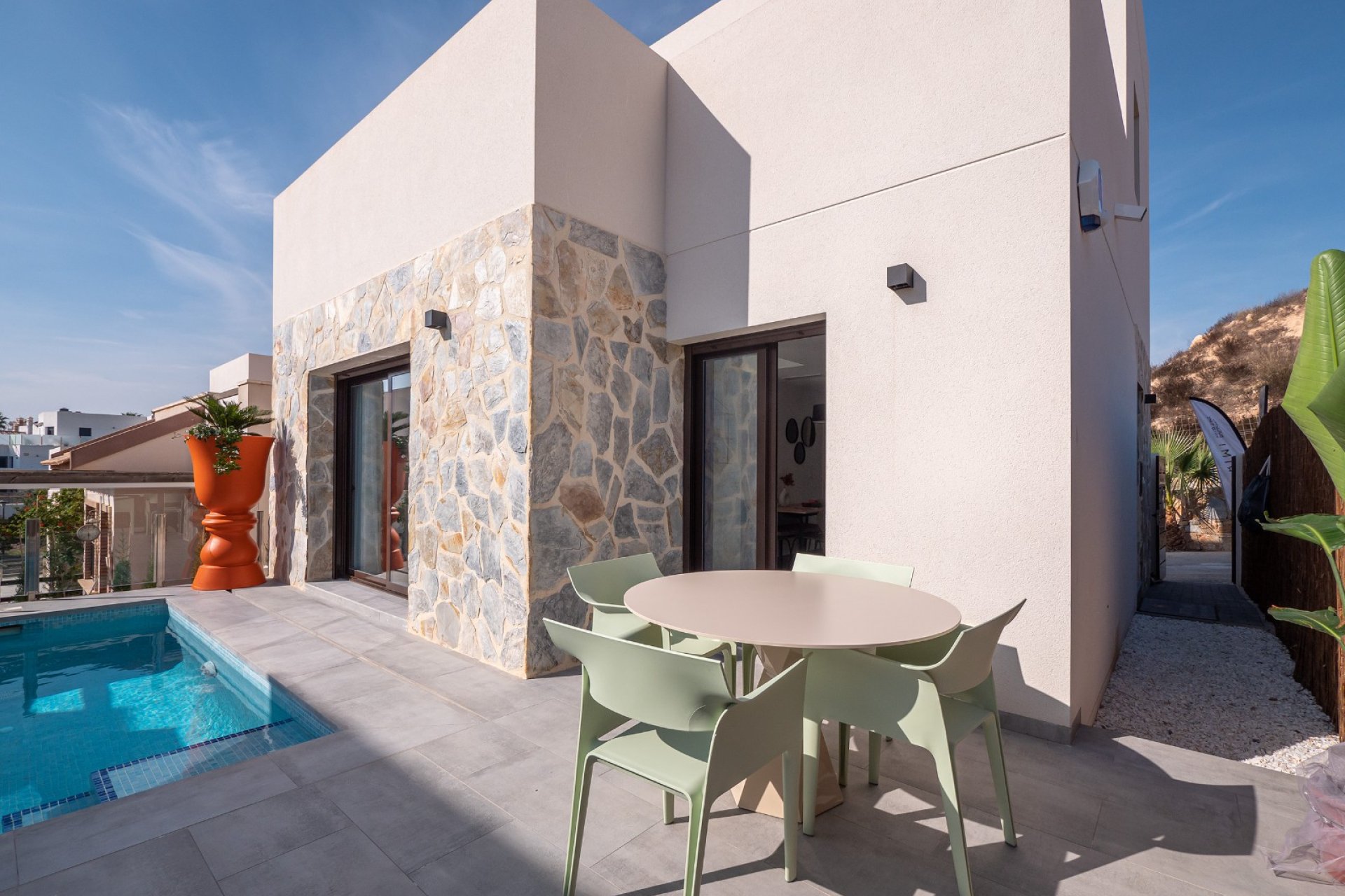 Nieuwbouw - Semi-detached house / Quad -
Orihuela Costa - Villamartin