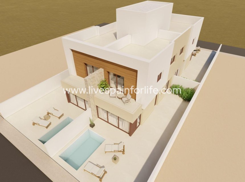 Nieuwbouw - Semi-detached house / Quad -
San Javier - Pueblo