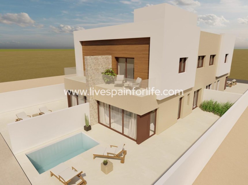 Nieuwbouw - Semi-detached house / Quad -
San Javier - Pueblo