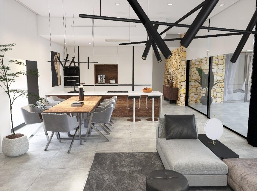 Nieuwbouw - Villa (alleenstaand) -
Aspe - Poligono 19