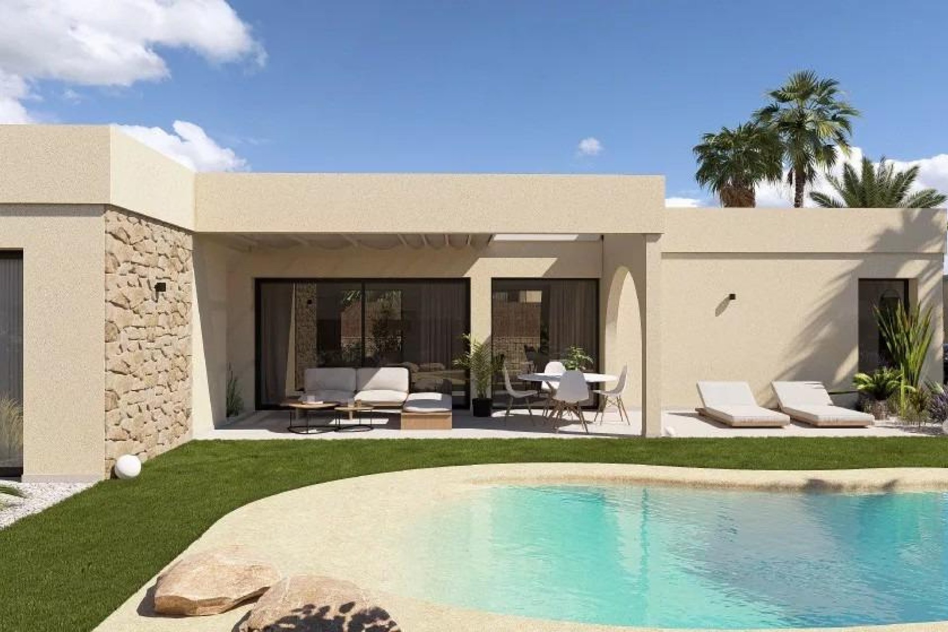 Nieuwbouw - Villa (alleenstaand) -
Banos y Mendigo - Altaona Golf