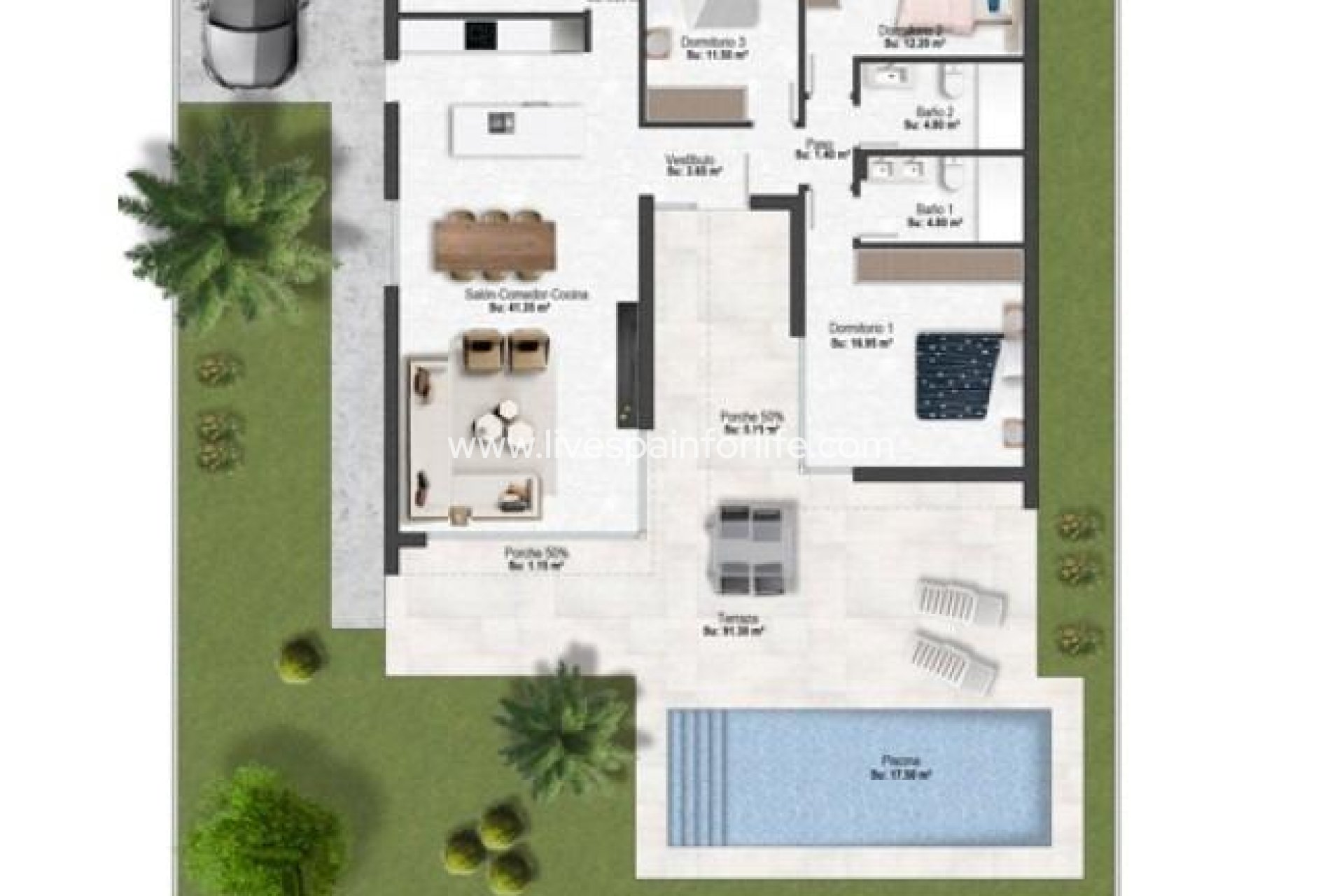Nieuwbouw - Villa (alleenstaand) -
Banos y Mendigo - Altaona Golf