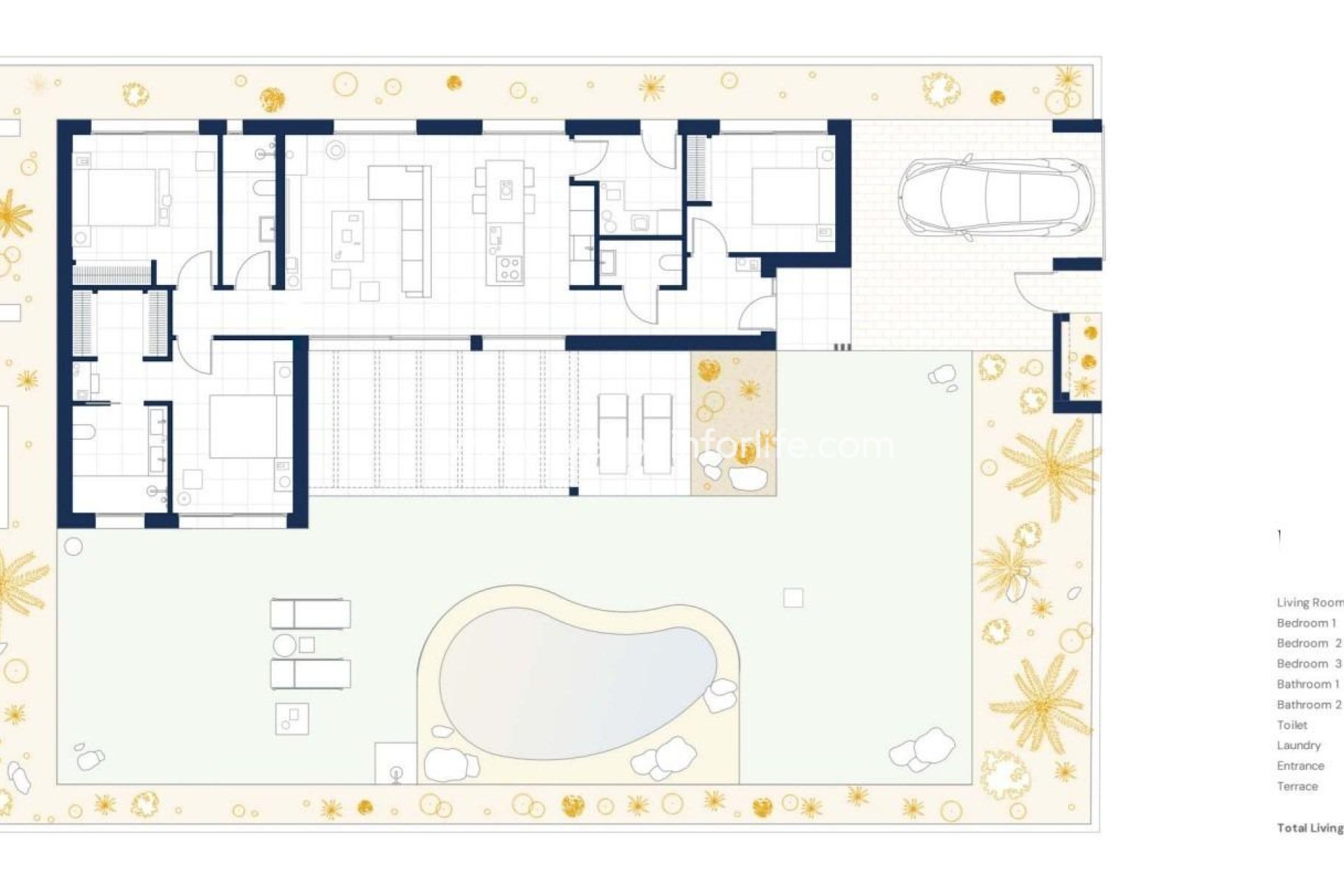Nieuwbouw - Villa (alleenstaand) -
Banos y Mendigo - Altaona Golf