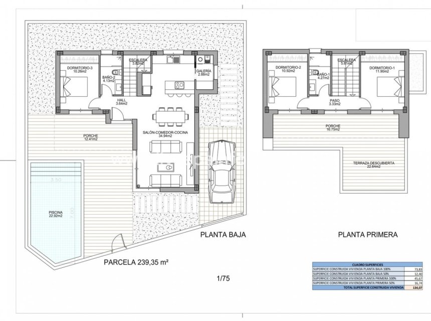 Nieuwbouw - Villa (alleenstaand) -
Benijofar - polideportivo
