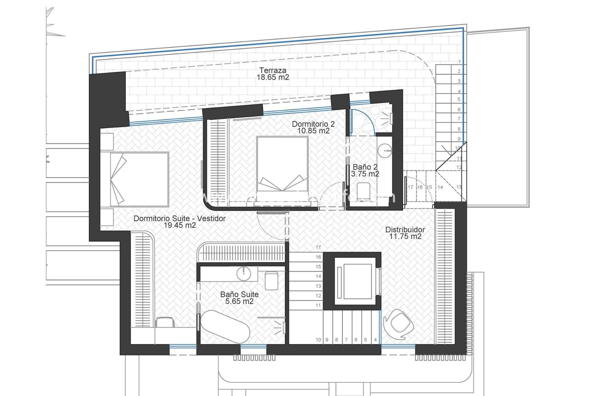 Nieuwbouw - Villa (alleenstaand) -
Cabo de Palos - Cala Flores