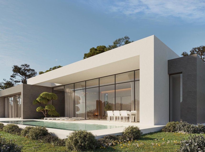 Nieuwbouw - Villa (alleenstaand) -
Calpe - Pla Roig