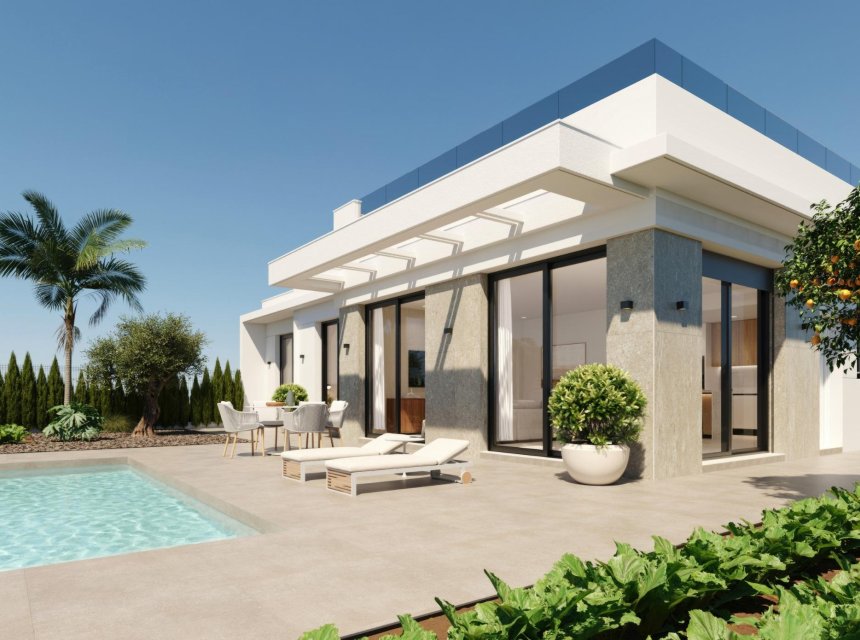 Nieuwbouw - Villa (alleenstaand) -
Fuente Álamo - Hacienda Del Álamo Golf