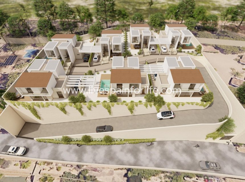 Nieuwbouw - Villa (alleenstaand) -
La Nucia - Escandinavia