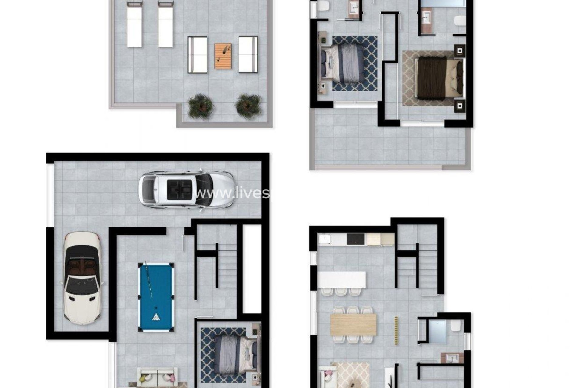 Nieuwbouw - Villa (alleenstaand) -
La Nucia - Urb. Don Mar
