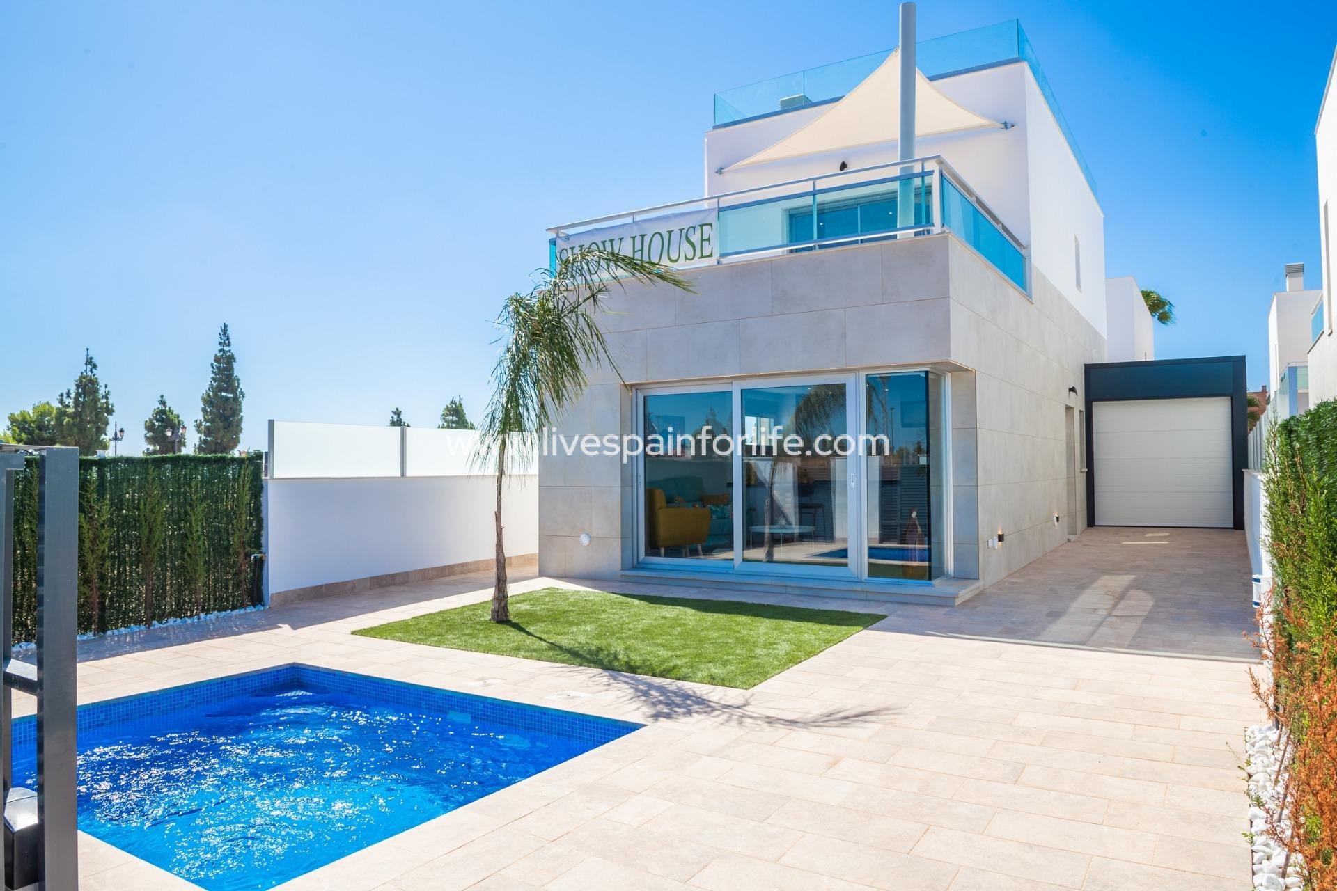 Nieuwbouw - Villa (alleenstaand) -
Los Alcázares - Torre del Rame