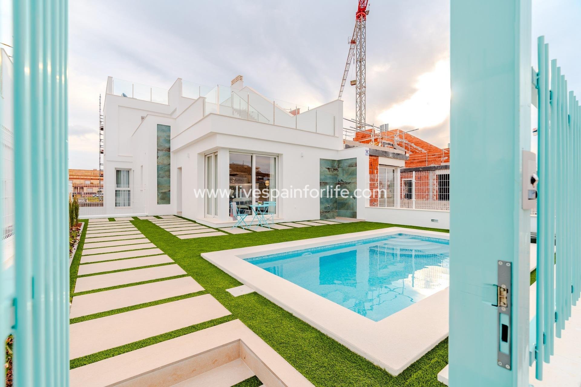 Nieuwbouw - Villa (alleenstaand) -
Los Alcázares - Torre del Rame