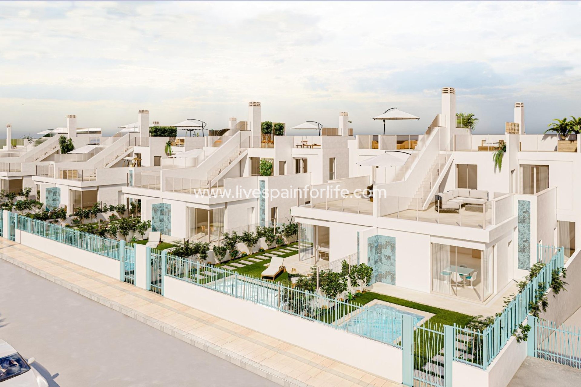 Nieuwbouw - Villa (alleenstaand) -
Los Alcázares - Torre del Rame