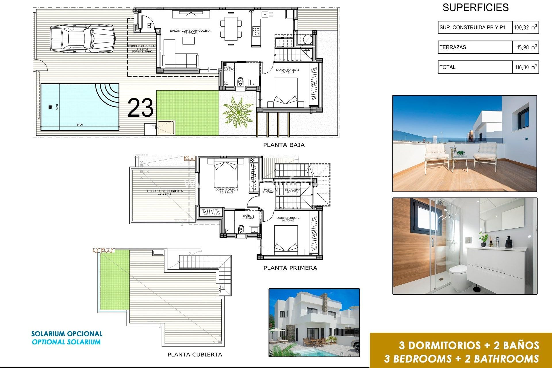 Nieuwbouw - Villa (alleenstaand) -
Orihuela - Vistabella Golf